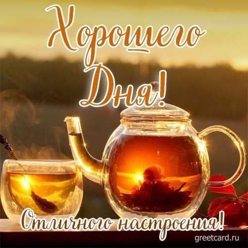 Хорошего дня! Отличного настроения!