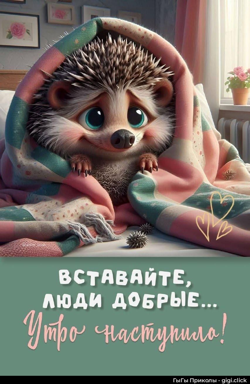 ВСТАВАЙТЕ, ЛЮДИ ДОБРЫЕ... Утро наступило!