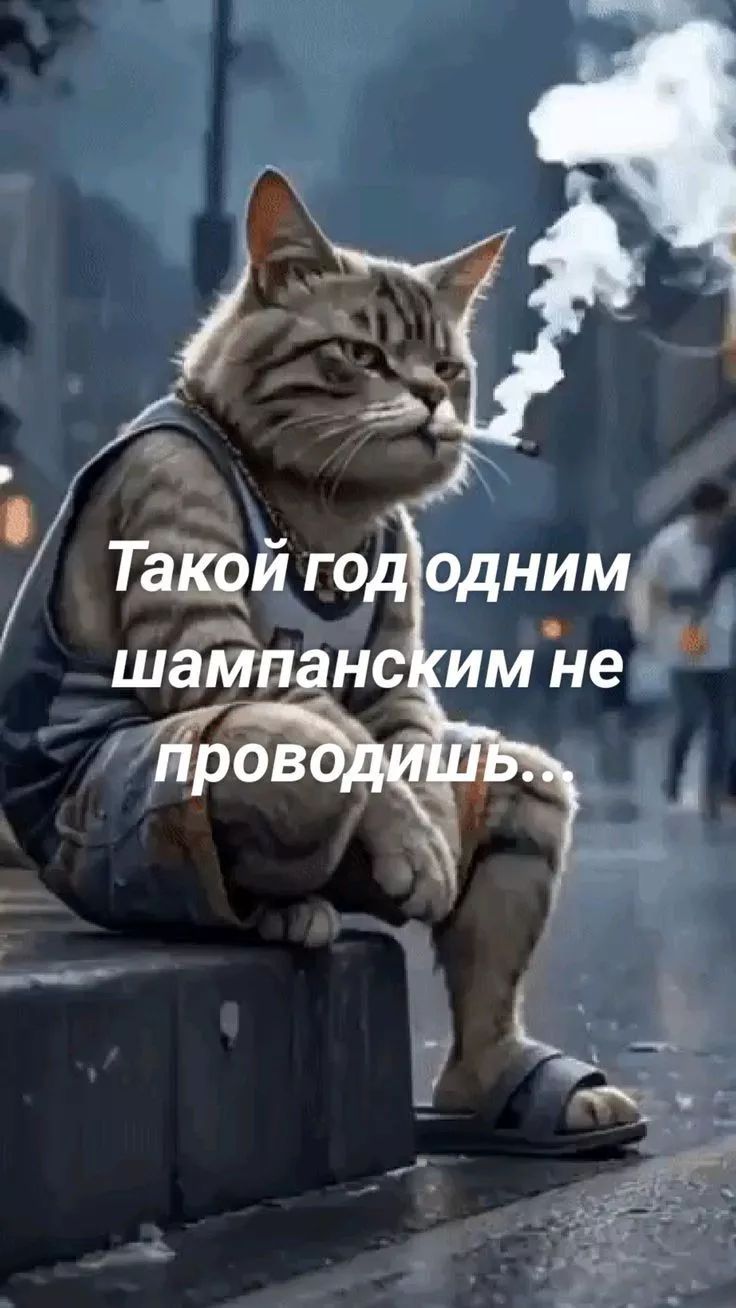 Такой год одним шампанским не проведешь...