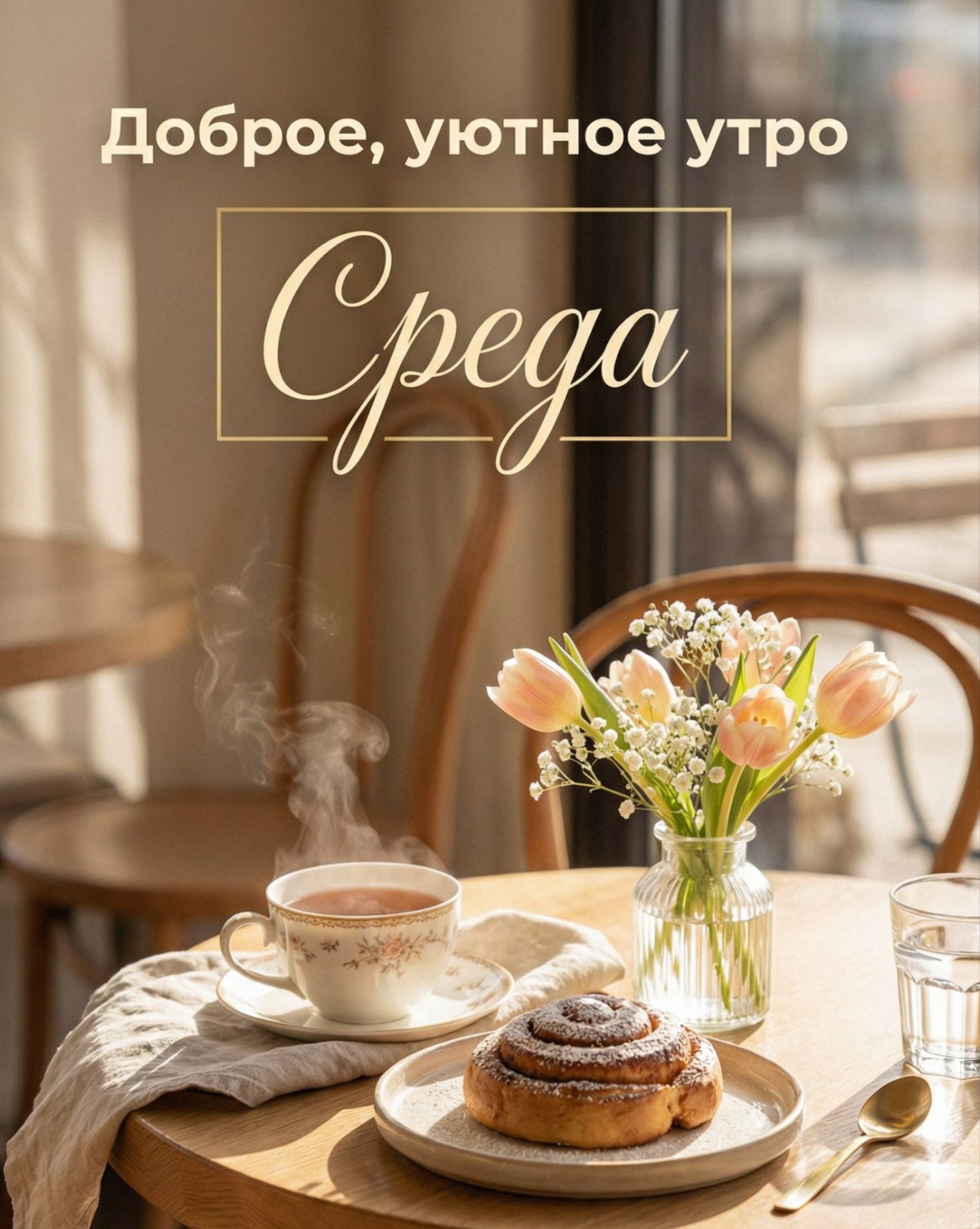 Доброе, уютное утро Среда