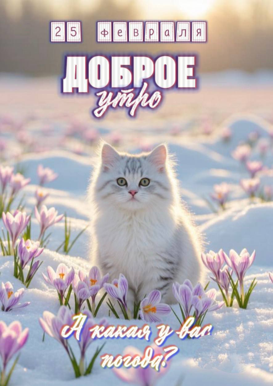 25 февраля Доброе утро