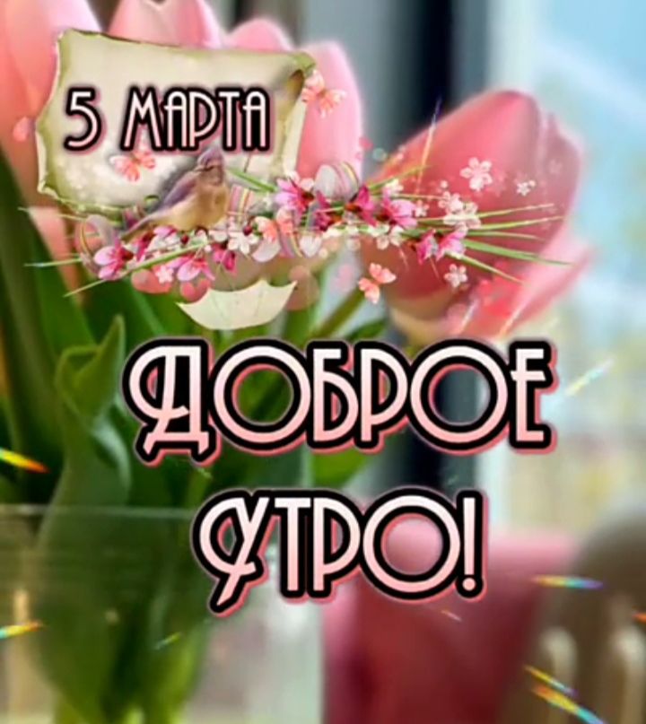 5 марта Доброе утро!
