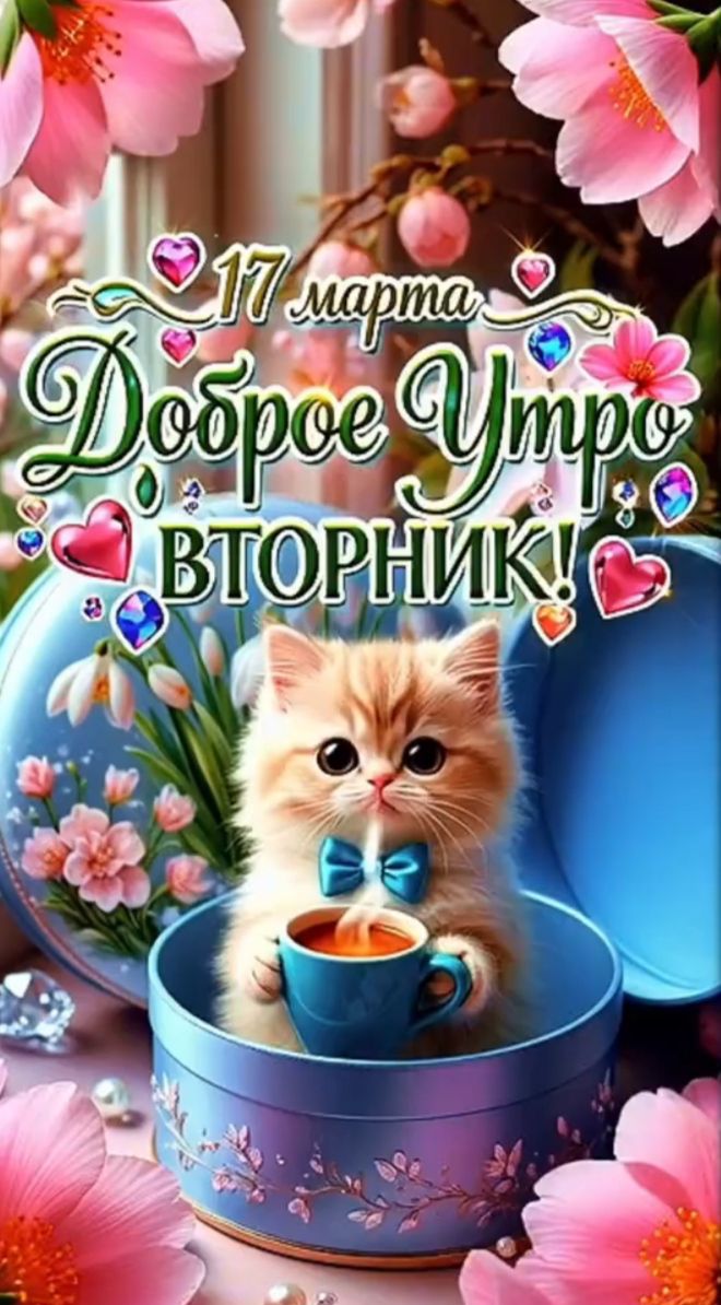 17 марта Доброе Утро Вторник!