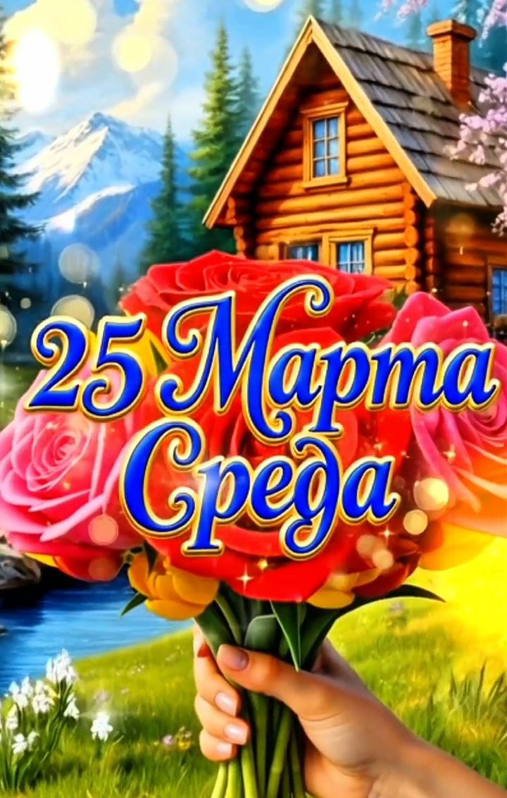 25 Марта Среда