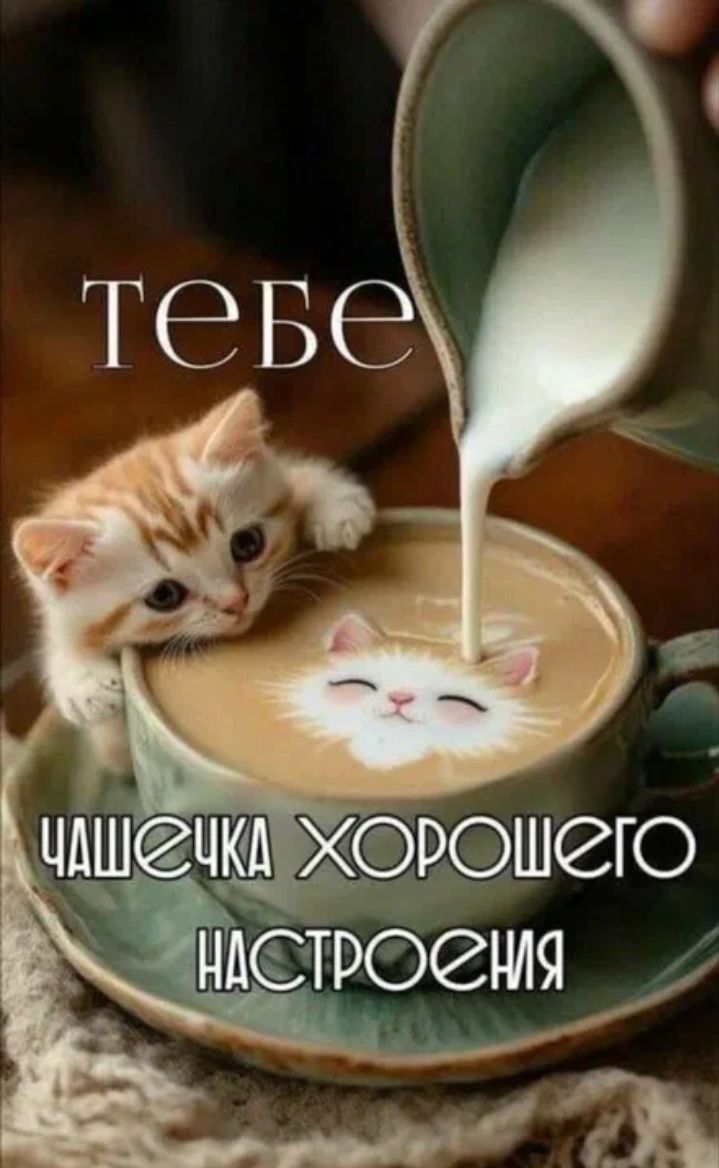 тебе чашечка хорошего настроения