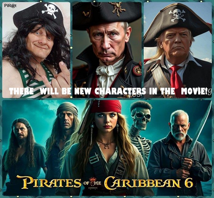 THERE WILL BE NEW CHARACTERS IN THE MOVIE! PIRATES OF THE CARIBBEAN 6