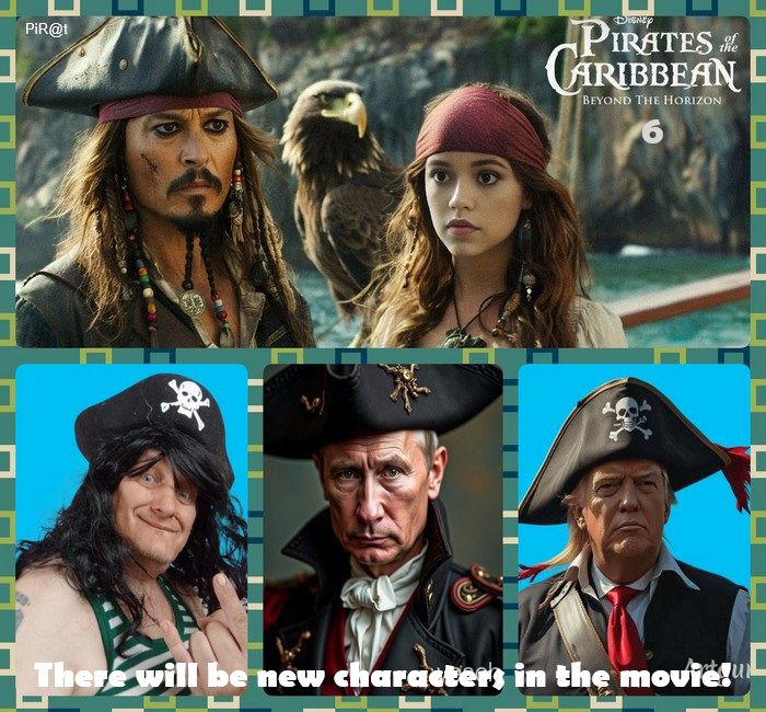 There will be new characters in the movie! Pirates of the Caribbean: Beyond the Horizon
