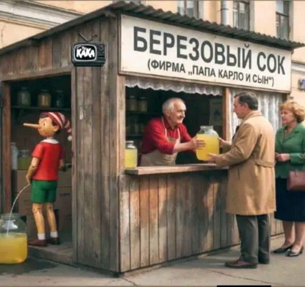 БЕРЕЗОВЫЙ СОК (ФИРМА „ПАПА КАРЛО И СЫН“)