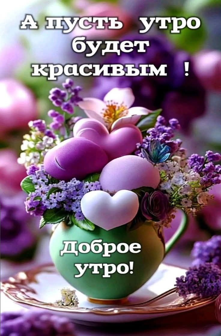 а пусть утро будет красивым! Доброе утро!