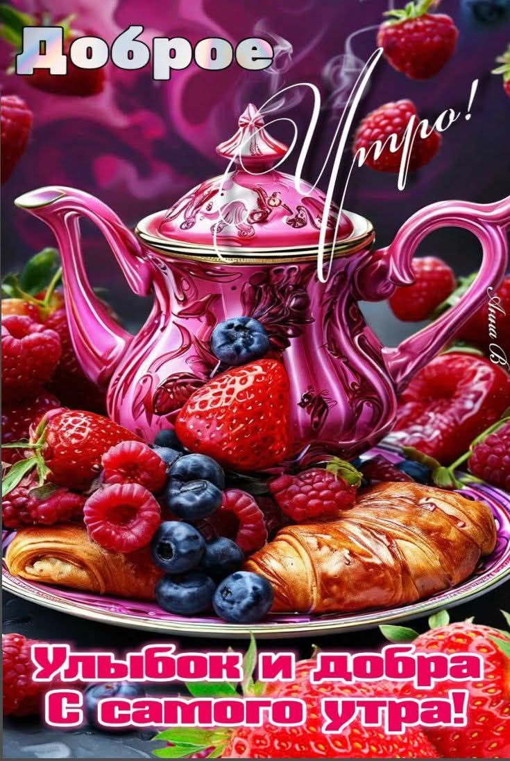 Доброе утро! Улыбок и добра с самого утра!