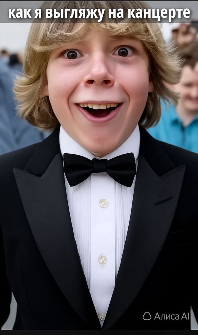 как я выгляжу на канцерте