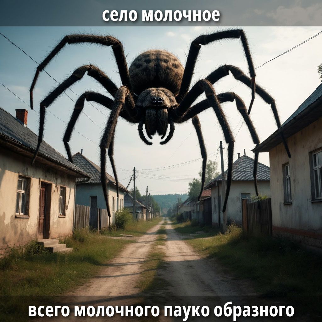 село молочное
всего молочного паука образного