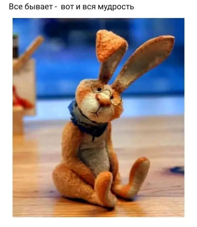 Все бывает - вот и вся мудрость
