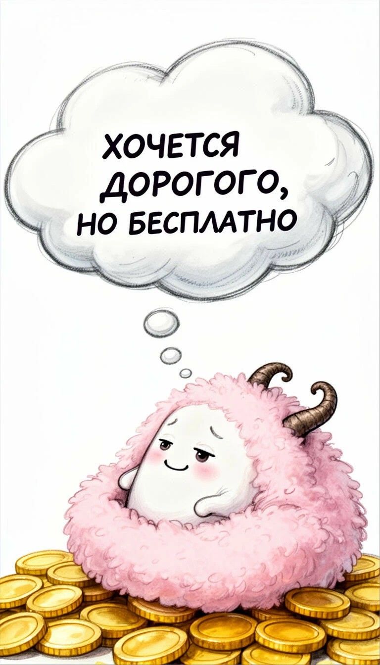 Хочется дорогого, но бесплатно