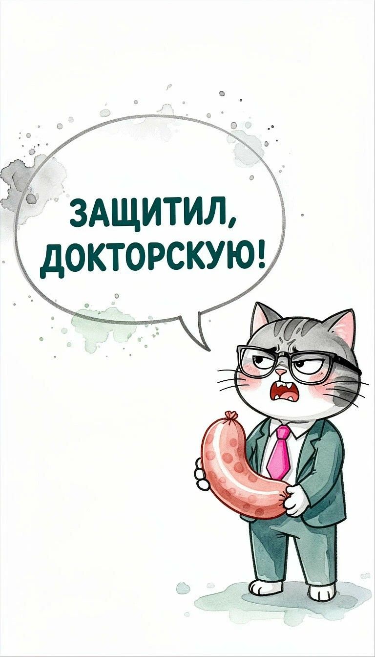 ЗАЩИТИЛ, ДОКТОРСКУЮ!