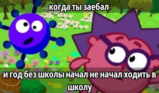 когда ты заебал и год без школы начал не начал ходить в школу
