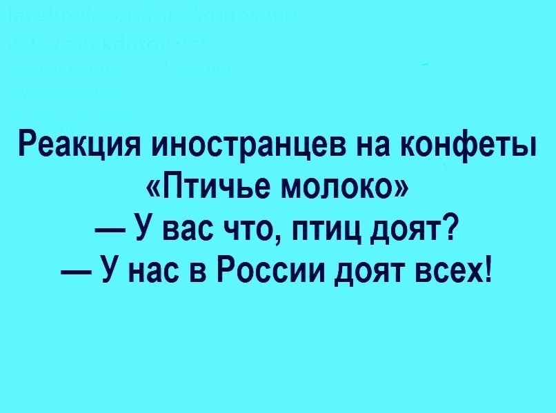 Реакция иностранцев на конфеты Птичье молоко У вас что птиц доят У нас в России доят всех