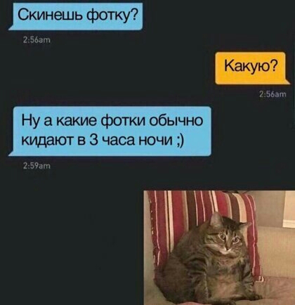 Ну а какие фотки обычно кушают в 3 часа ночи Какую