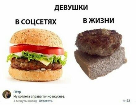 девушки в СОЦСЕТЯХ в ЖИЗНИ п