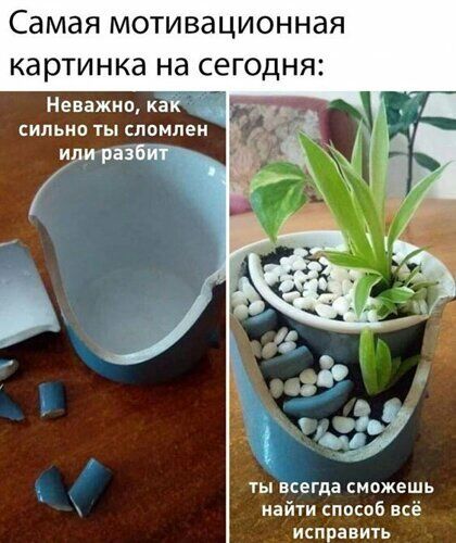 Самая МОТИВЭЦИОННЗЯ КдРТИНКд Нд СЕГОДНЯ Неважип как сильно ты спомпеи или разбиГ ты всегда сможешь найти способ всё исправить