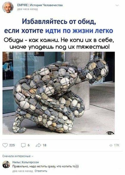 шим и челове тс Избавляйтесь от обид если хотите идти по жизни легко Обиэы как камни Не копи их в себе иначе уповешь поз их тяжестью из в ш хмм п мпщцсрпу цююпшьпт