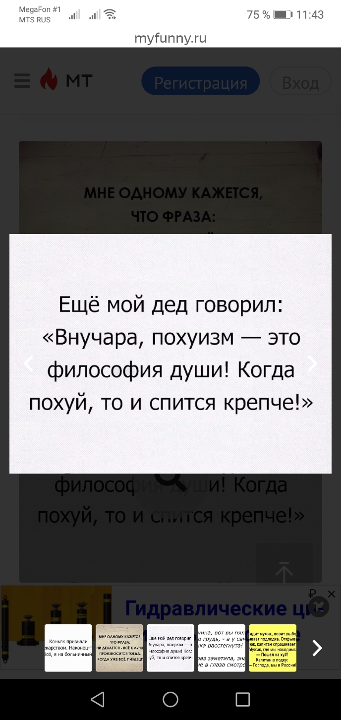 75 і 1143 туіыппугы Ещё мой дед говорил Внучара похуизм это философия души Когда похуй то и спится крепче