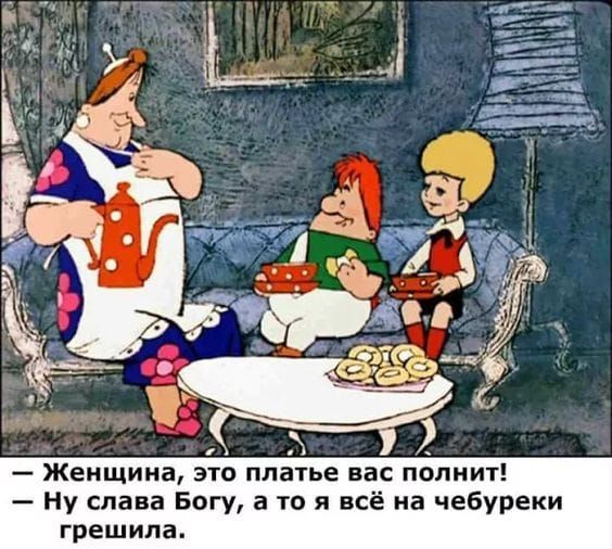 Женщина это платье вас полиит Ну слава Богу а то я всё на чебуреки грешила