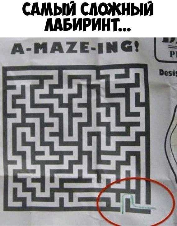 САМЫЙ СЛОЖНЫЙ ЛАБИРИНТ АСМАТЕЛМС а 1