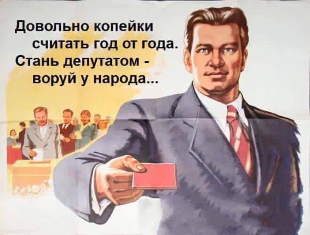 довольно копейки считать год от года Стань депутатом воруй у народа
