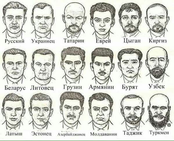 Русский Укршшец Татарин Тур Змеи Мима ищи Таджик