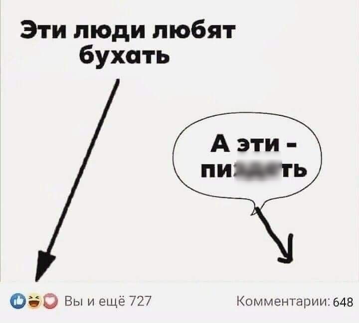Эти люди любят бухать Фдб Вы и ещё 727 Комментарии64в