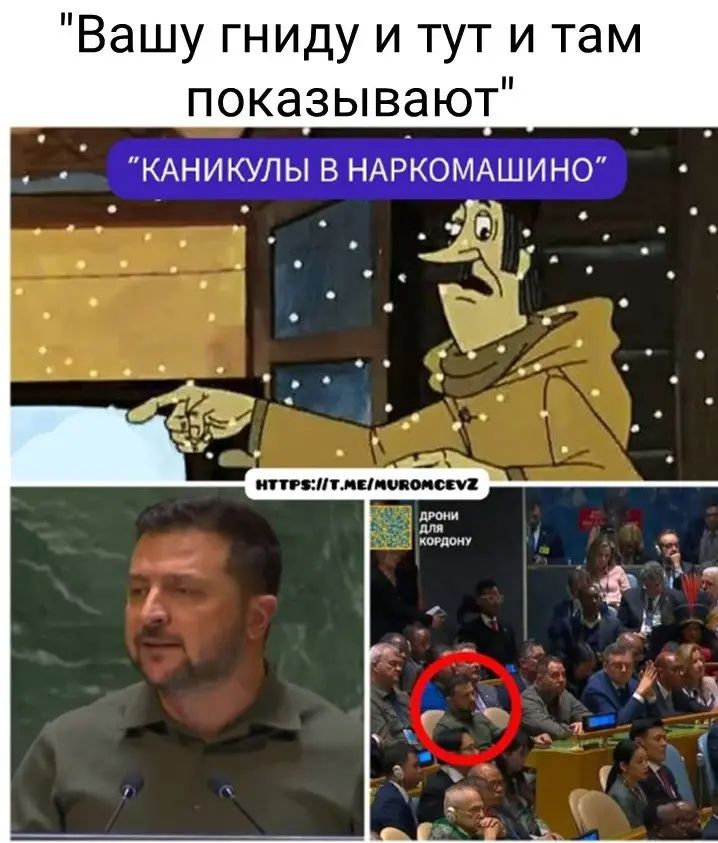 Вашу гниду и тут и там показывают