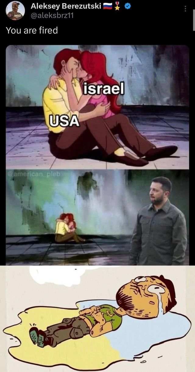 You are fired
israel
USA