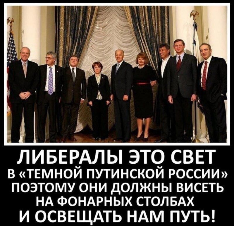 ЛИБЕРАЛЫ ЭТО СВЕТ
В 
