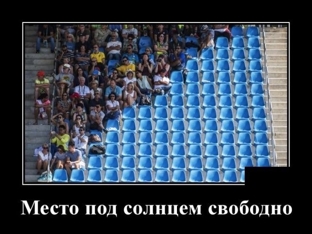 Место под солнцем свободно