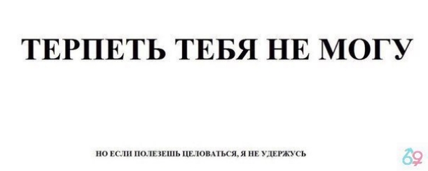 ТЕРПЕТЬ ТЕБЯ НЕ МОГУ