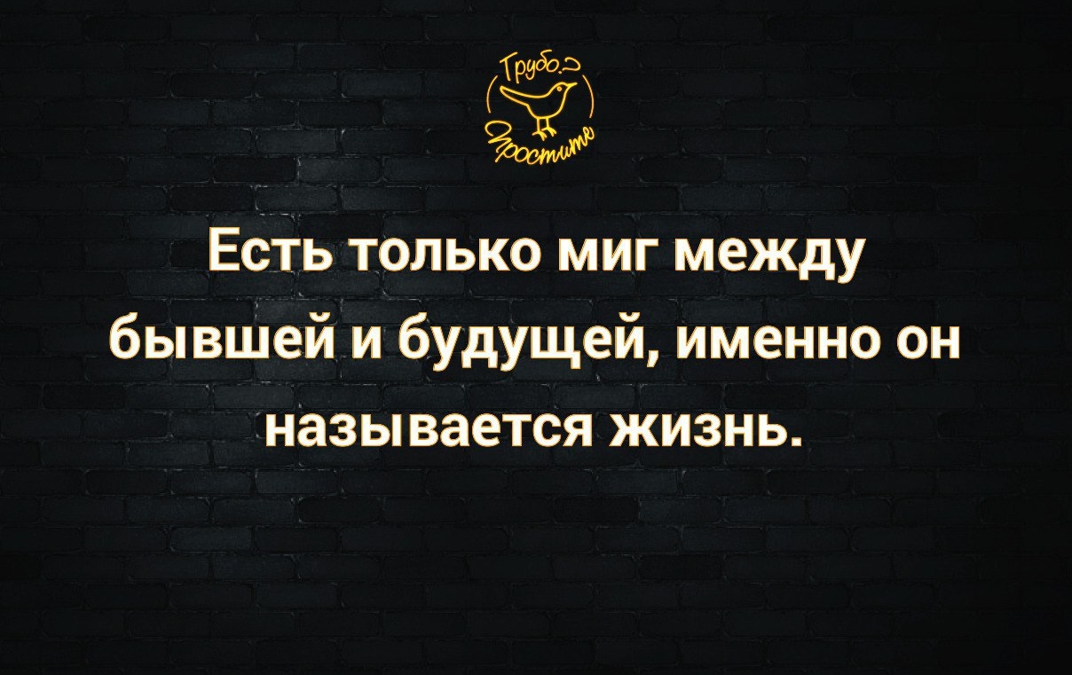 233 ЕСТЬ только миг между бывШей и будущей именно он назы вается жизнь -  выпуск №65341