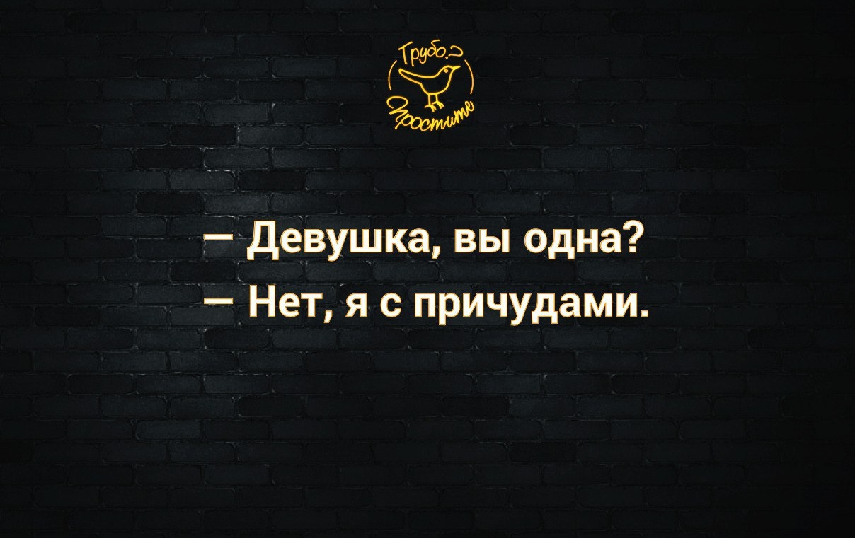 233 Девушка вы одна _ Нет я с причудами