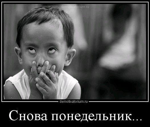 Снова понедельник