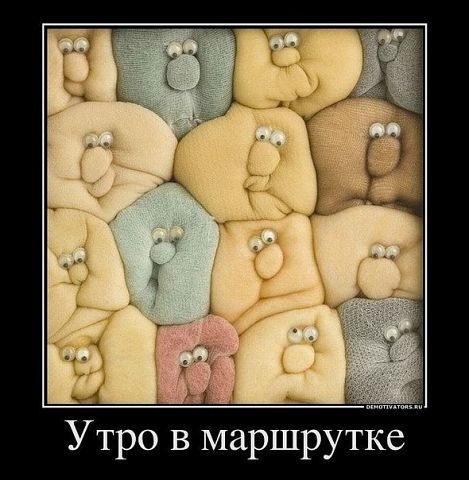 УТРО В Маршрутьё