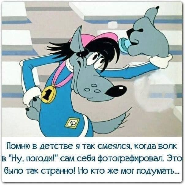 13 Ну погоди сам себя фотографировал Это было так странно Но кто же мог подумать