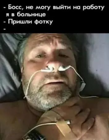 Боос ие могу выйти на работу и больнице Припши сопку