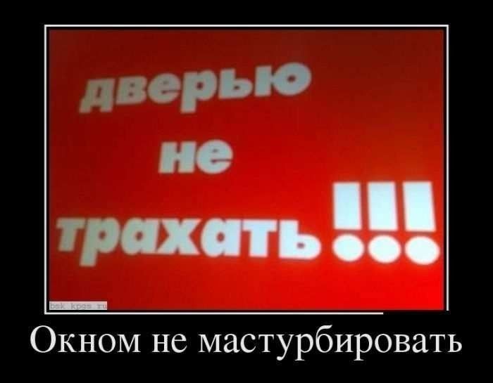 Окном не мастурбировать