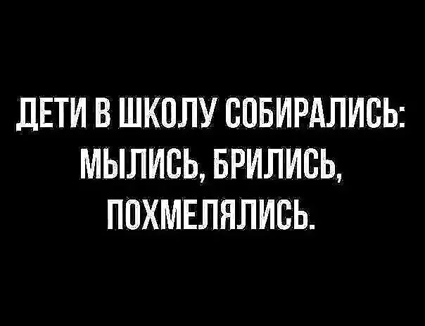 ДЕТИ В ШКОЛУ СПБИРАЛИСЬ МЫЛИВЬ БРИЛИБЬ ППХМЕЛНЛИСЬ