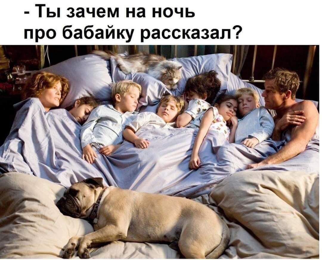 Ты зачем на ночь про бабайку рассказал