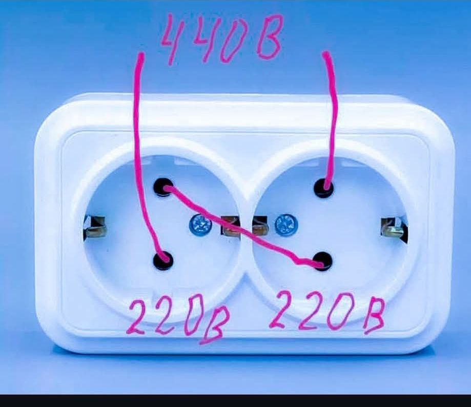 440В
220В
220В