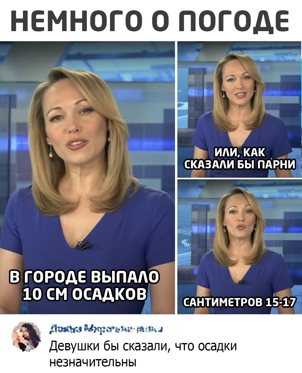 НЕМНОГО О ПОГОДЕ ми КАК д скдзми вы пдрни В ГОРОДЕ ВЫПААО 10 СМ ОСАдКОВ сддтиметров 15 17 В храню м Девушки бы сказали что осадки незначительны