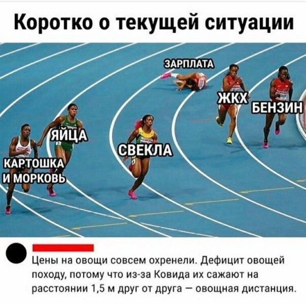 Коротко о текущей ситуации КАРТОШКА И МОРКОВЬ Цены на овощи совсем охренепи Дефицит овощей походу потому что из за Ковида их сажают на расстоянии 15 м друг от друга овощная дистанция