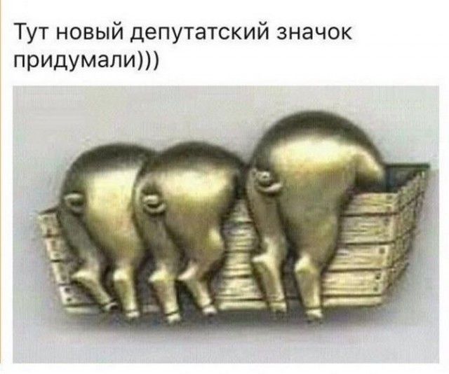 Тут новый депутатский значок прИДумапит