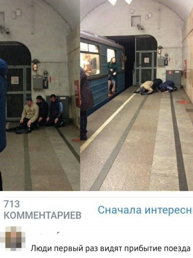 713 КОММЕНТАРИЕВ Люди первый раз видят прибытие поезда